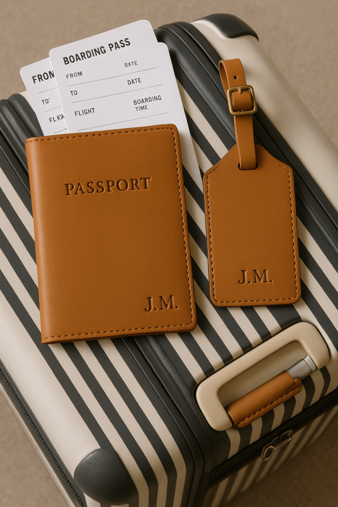 Custom Passport Cover & Luggage Tag
