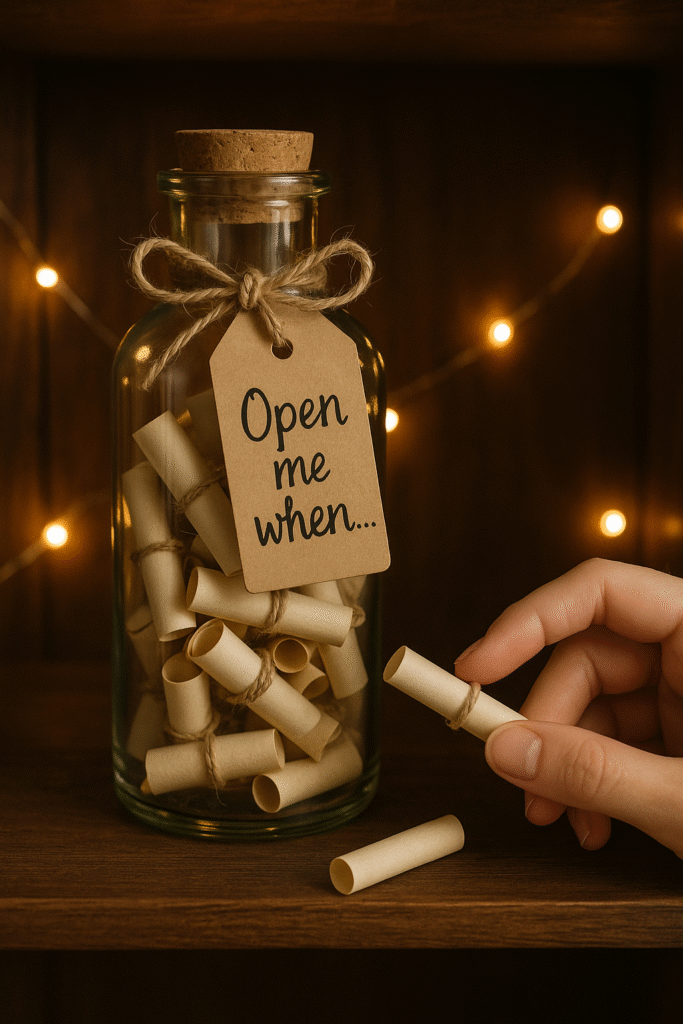 Message-in-a-Bottle Gift