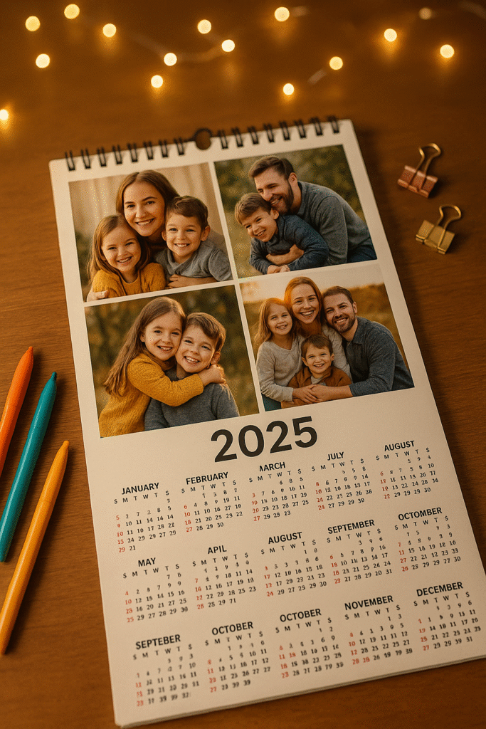 Personalized New Year Calendar