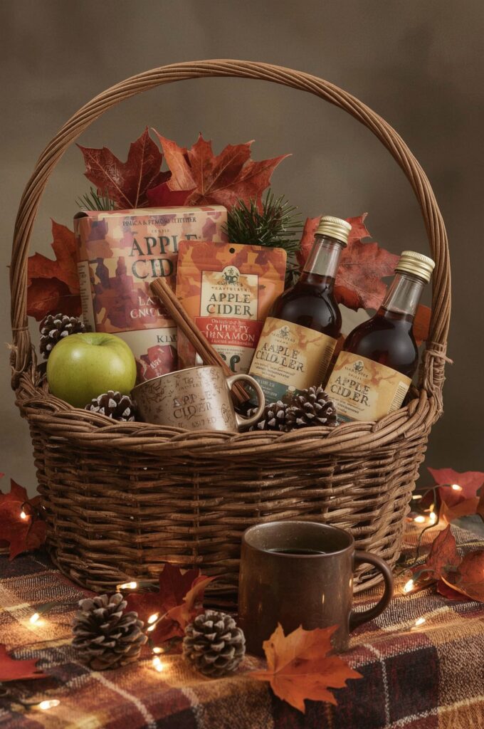Apple Cider Gift Basket