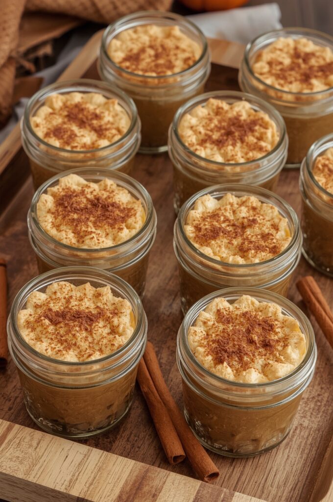 Mini Pies in Mason Jars