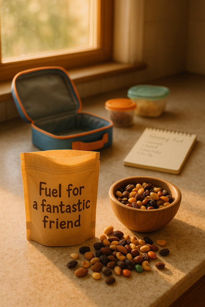 DIY Trail Mix Pouch