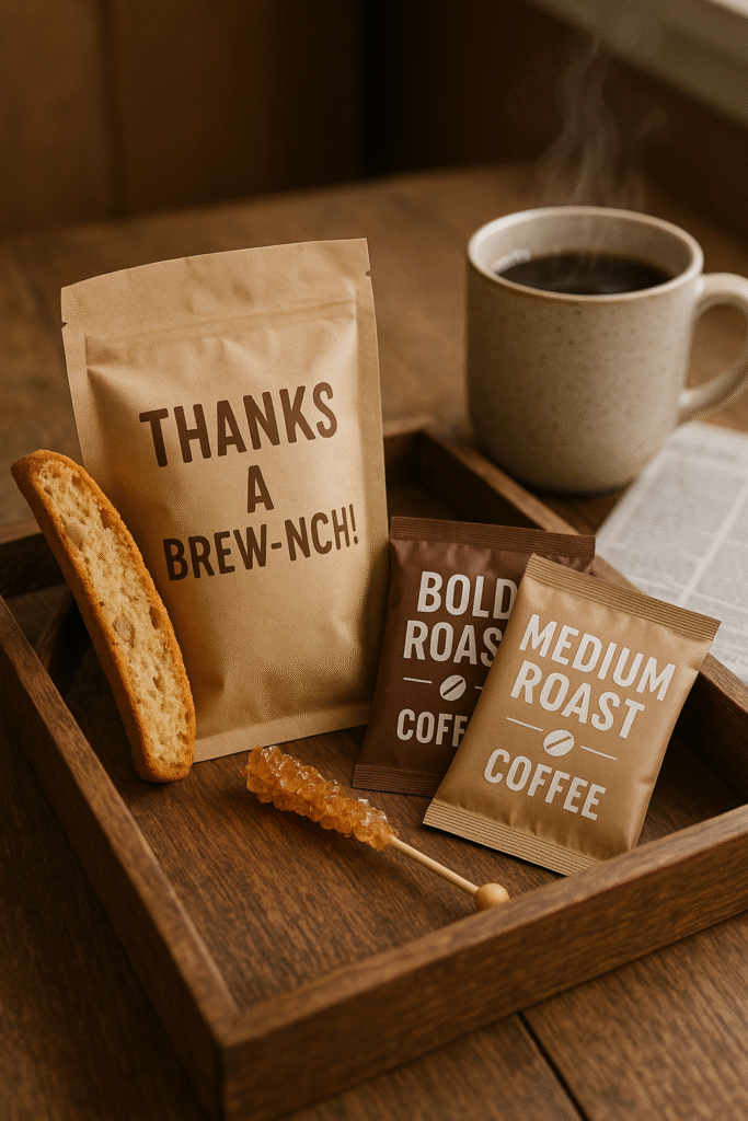 Coffee Lover’s Thank-You Pouch