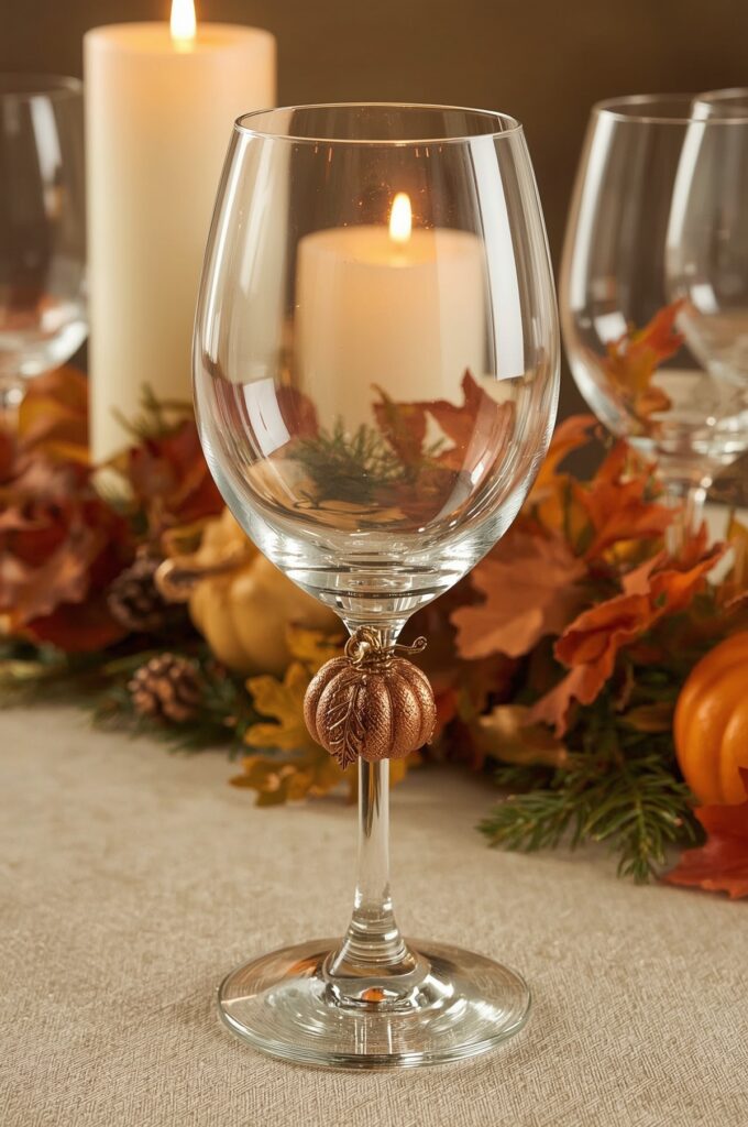Decorative Wine Glass Charms