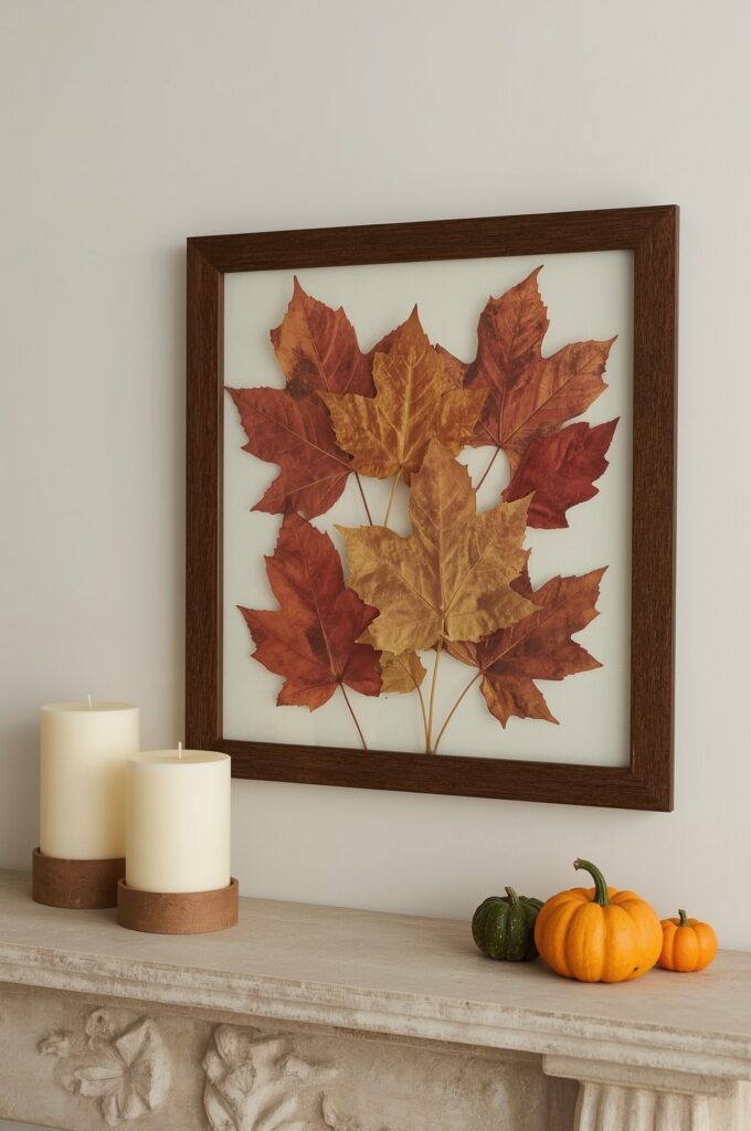 Pressed Leaf Wall Art