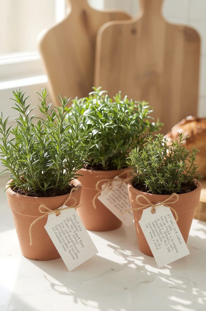 Potted Herbs for Cooking