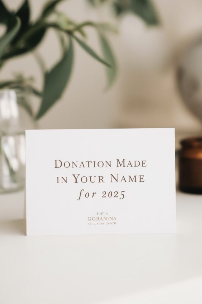 Donation Made in Their Name