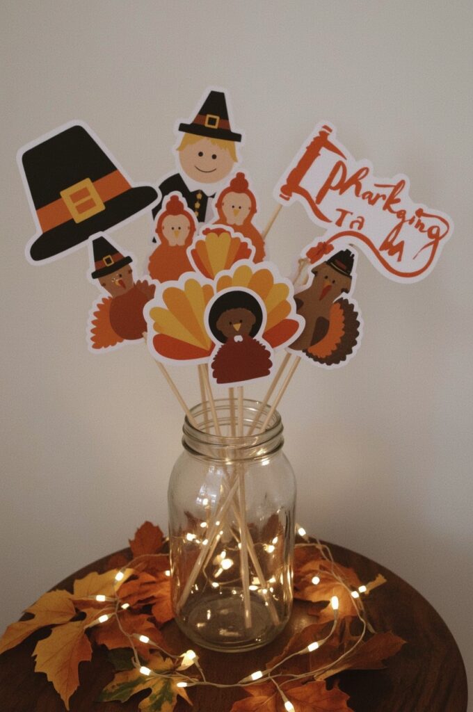DIY Thanksgiving Photo Props