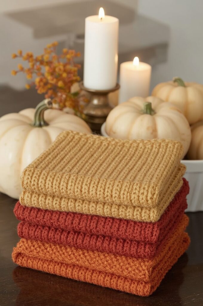 Knitted Dishcloths or Pot Holders