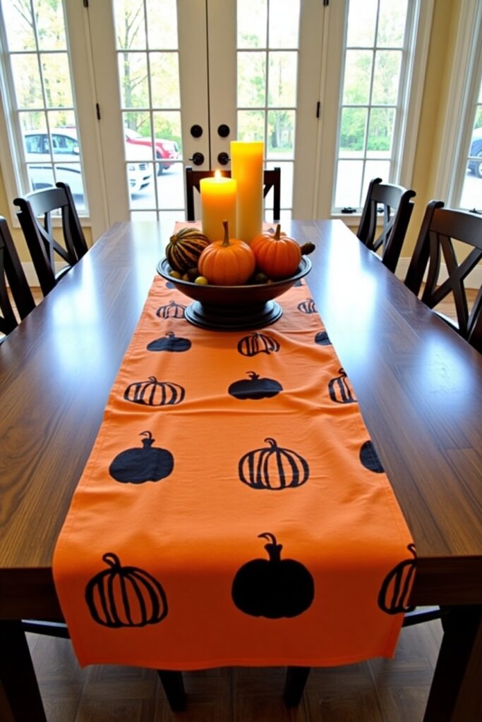 Pumpkin Patch Table Runner