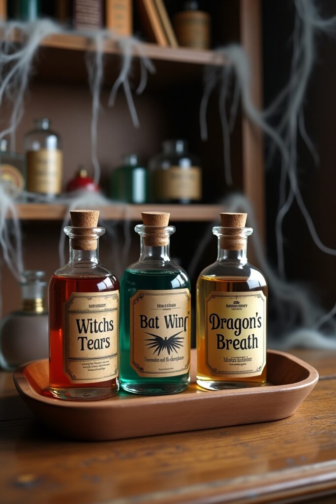 Potion Bottle Display Set