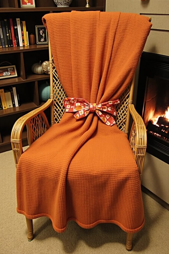 Autumn Leaf Throw Blanket