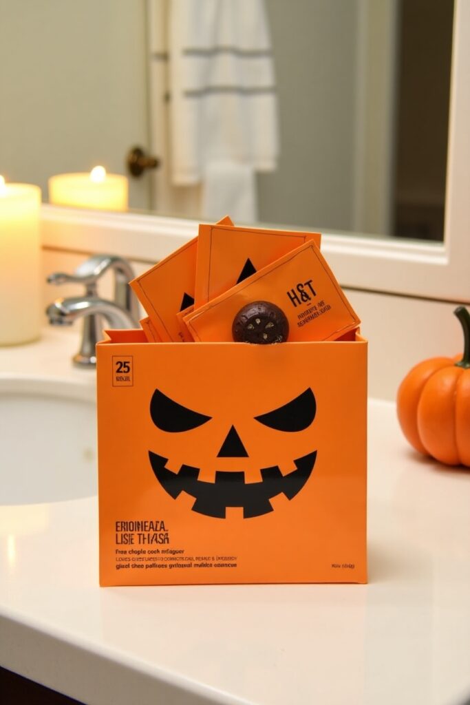 Pumpkin Face Sheet Mask Set