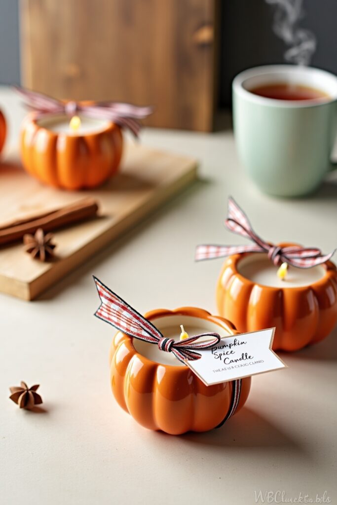 DIY Pumpkin Spice Candle