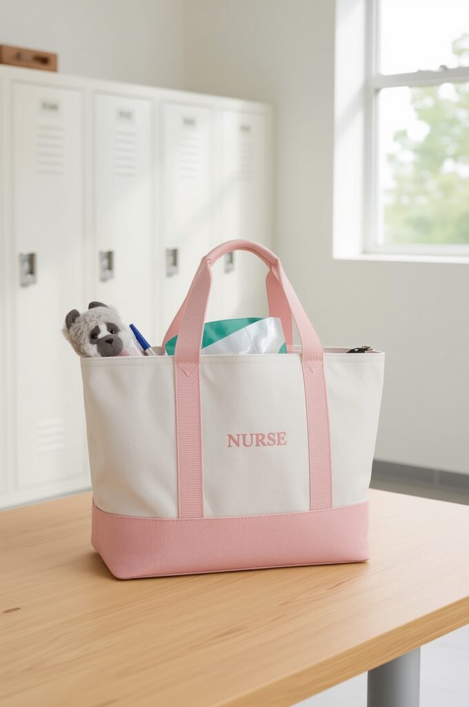 Custom Nurse Tote Bag