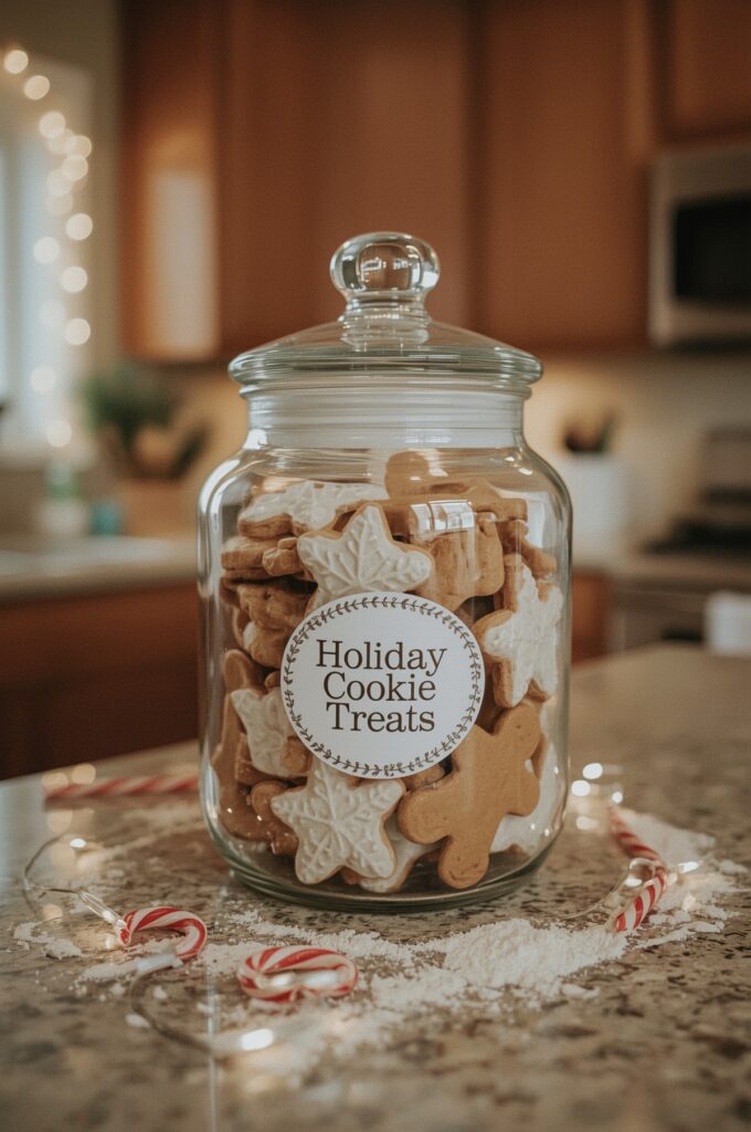Holiday Cookie Jar
