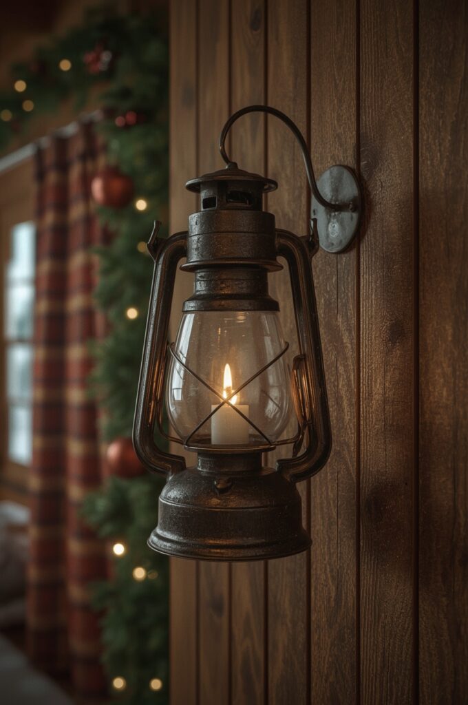 Rustic Wall Lantern