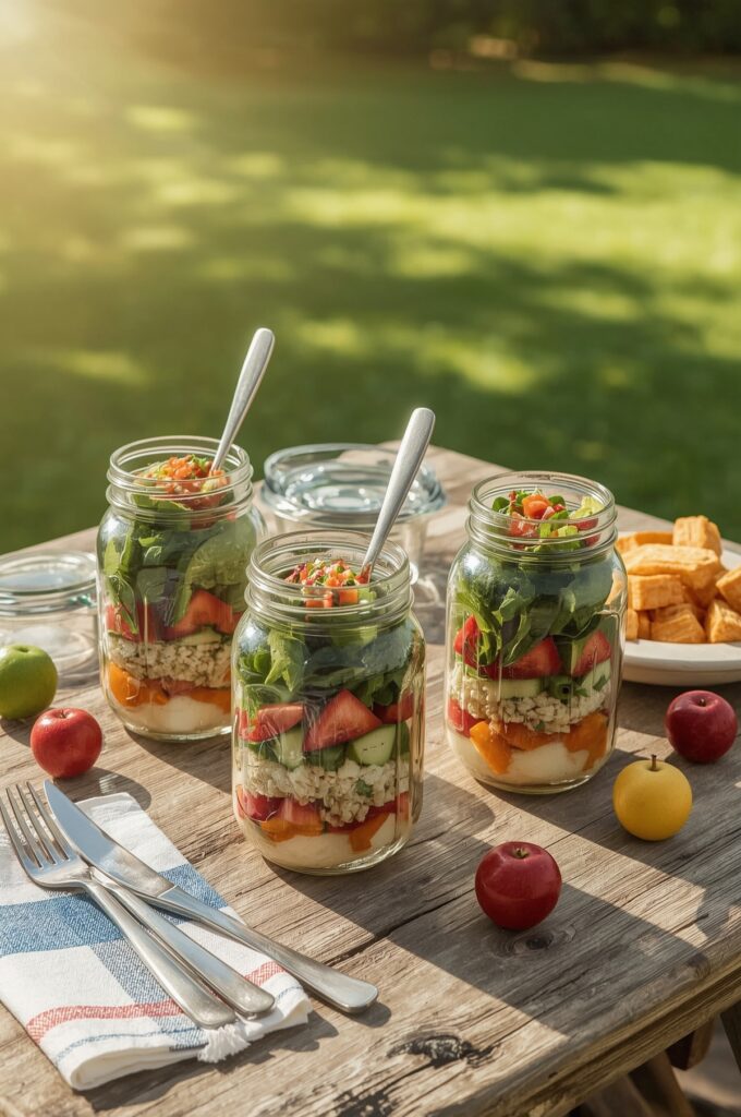 Mason Jar Salad Kit