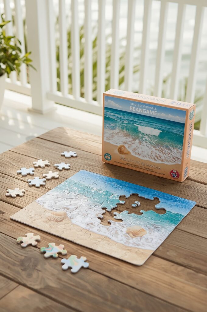 Beach Puzzle or Board Game