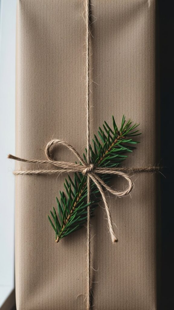 Classic Kraft Paper with Rustic Jute String