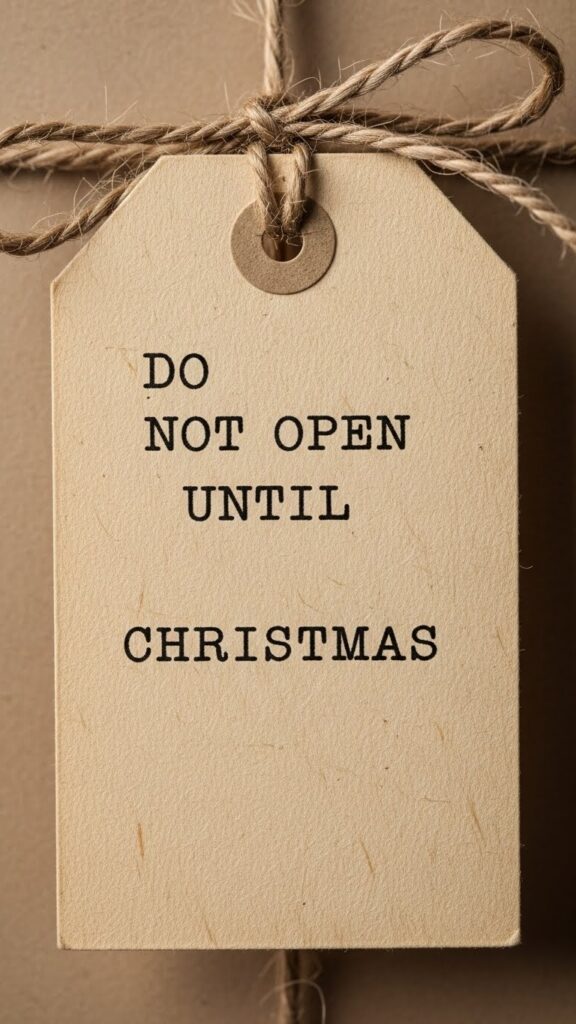 Manilla Tags with Typewritten Notes