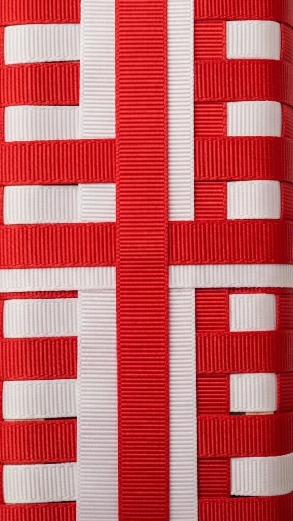 Weaved Ribbon Patterns for Visual Pop