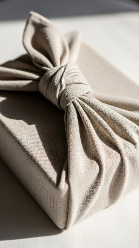 Zero-Waste Furoshiki Fabric Wrapping