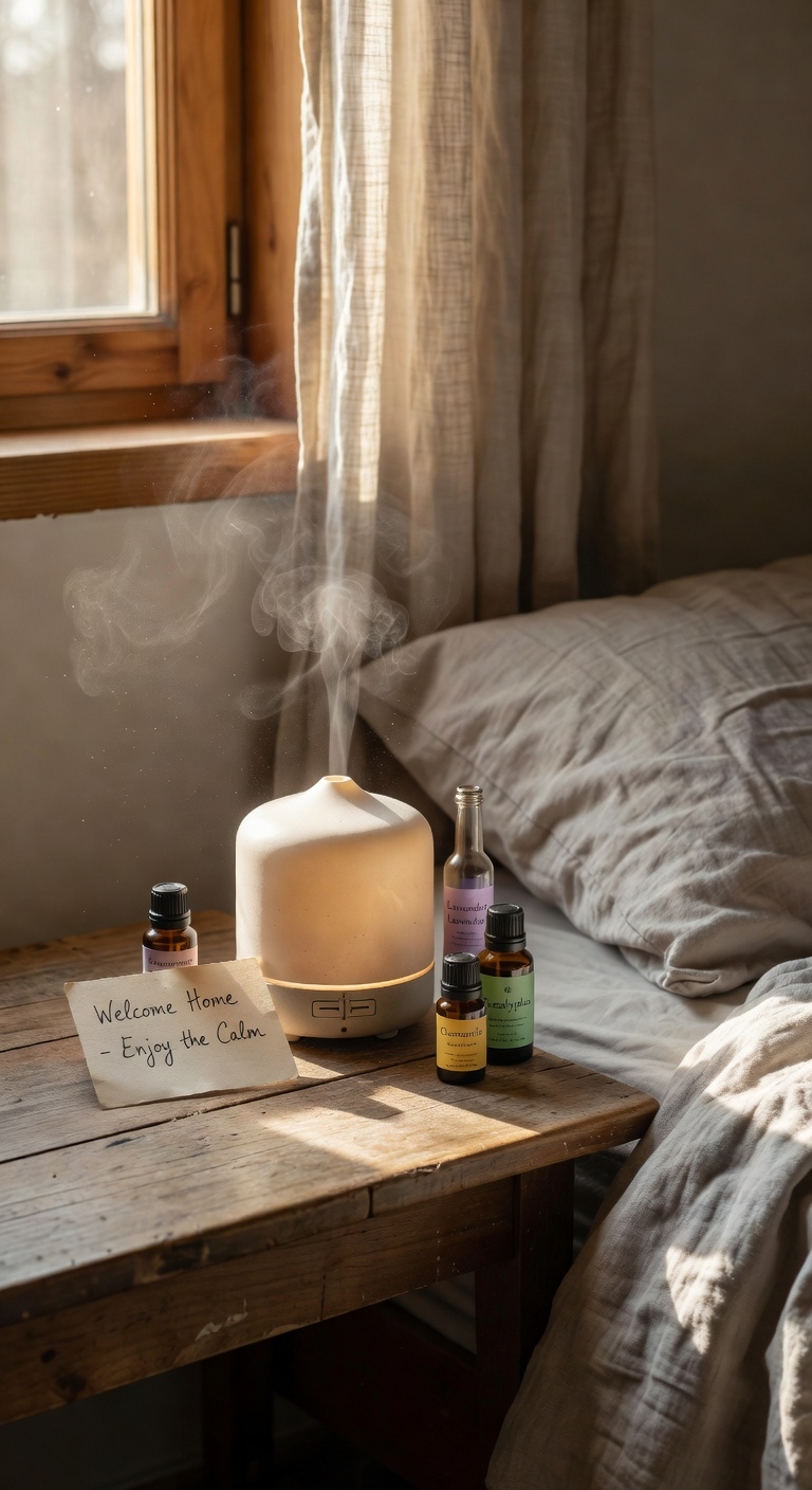 calming aromatherapy space enhancer