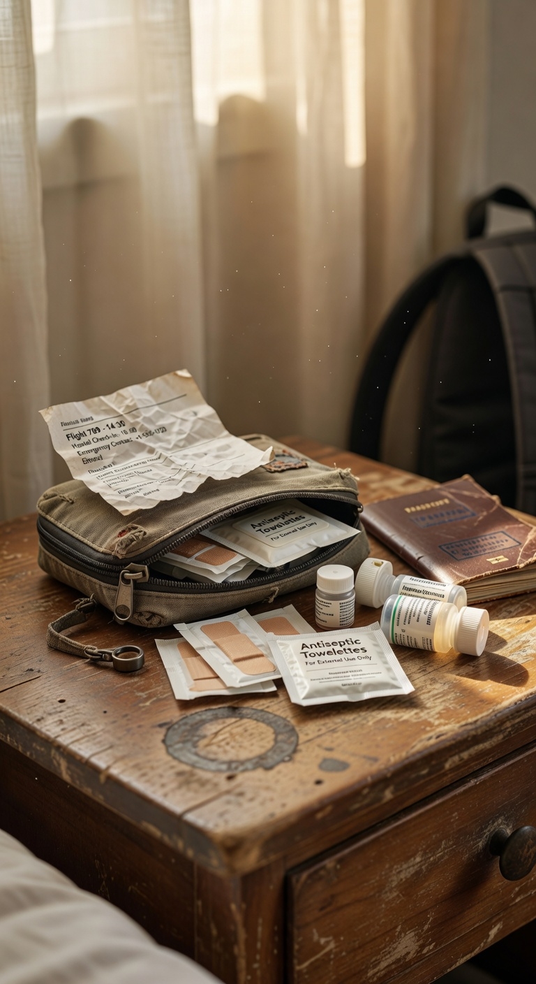 compact travel first aid