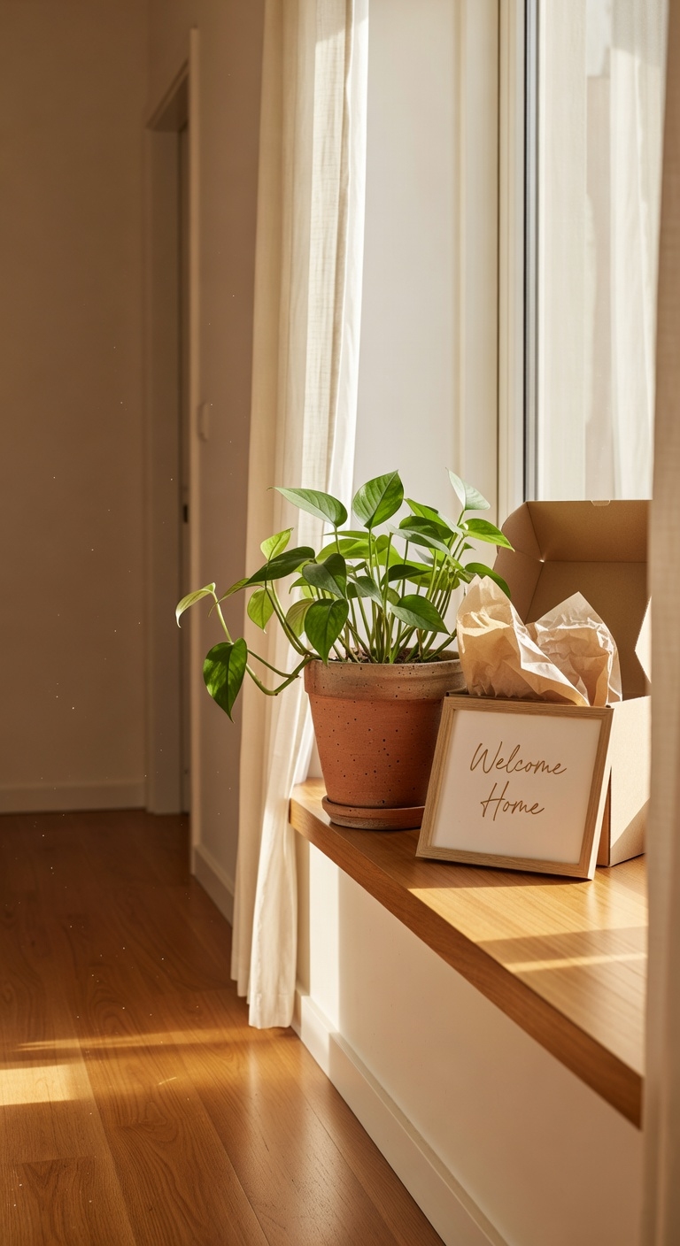 mindful plant care ritual