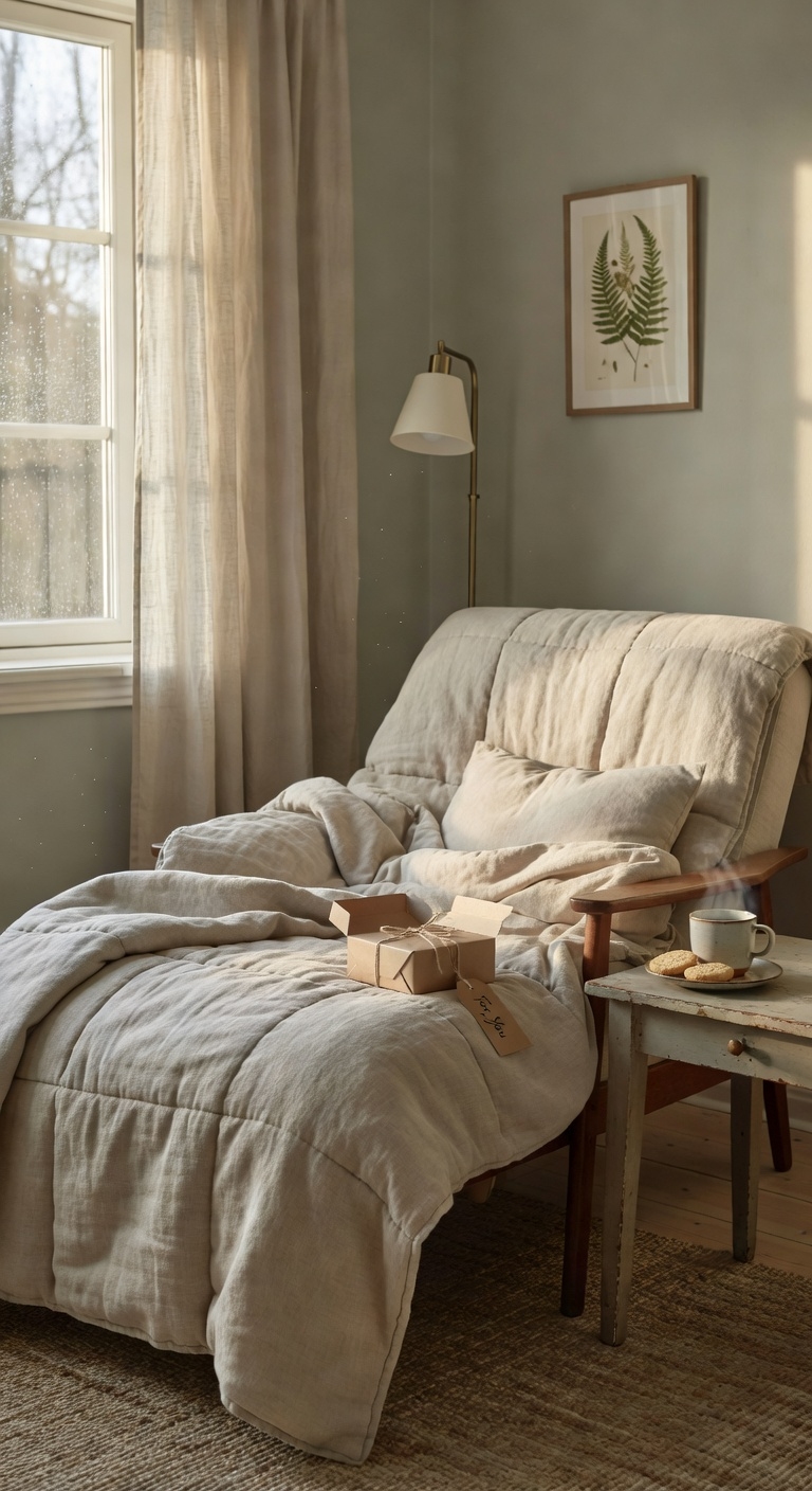 post achievement relaxation blanket