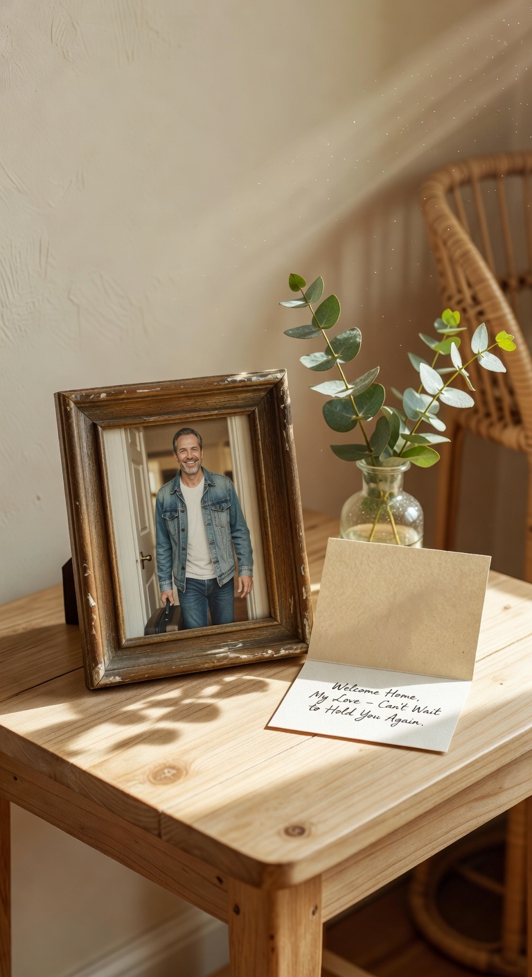 sentimental welcome home gift