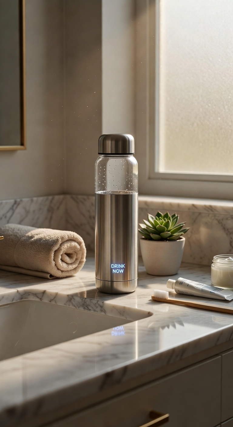 smart hydration reminder bottle