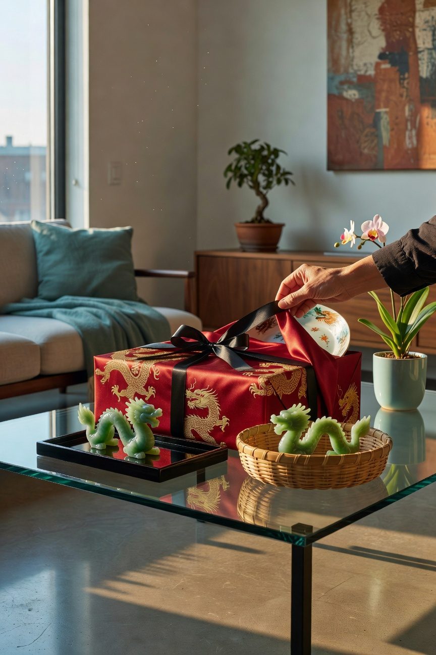 dragon dance gift decor harmony