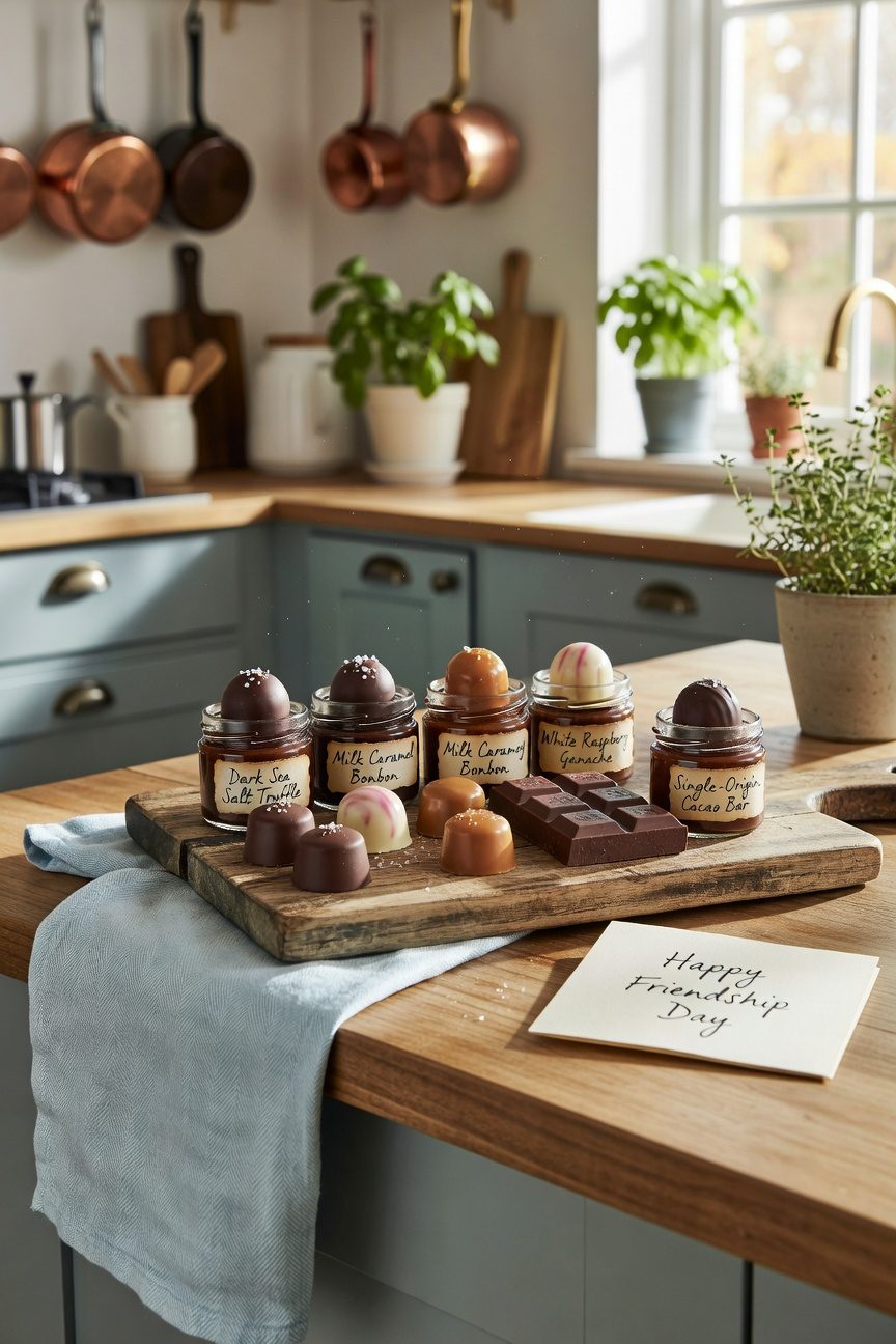 gourmet chocolate friendship ritual