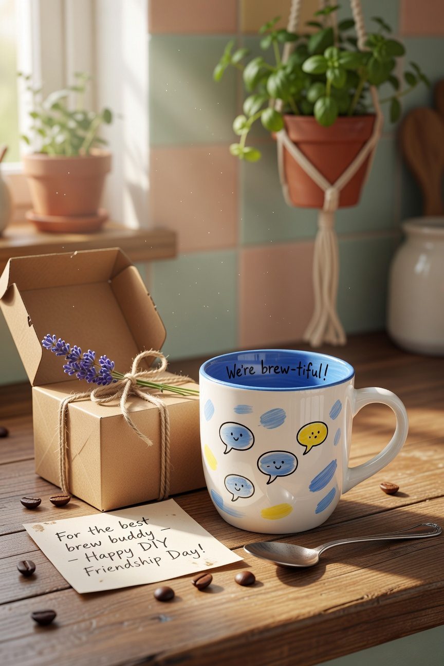painted mug with memories