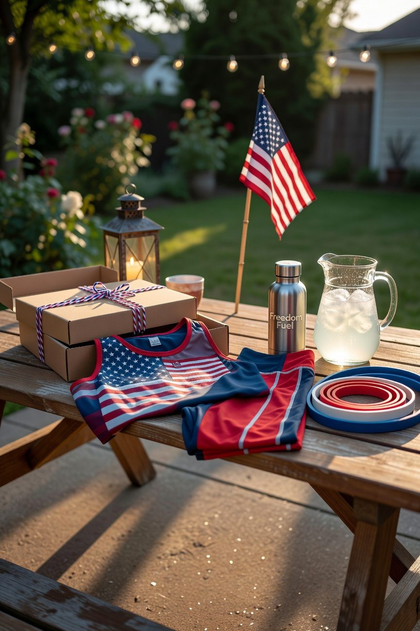 patriotic fitness gear collection