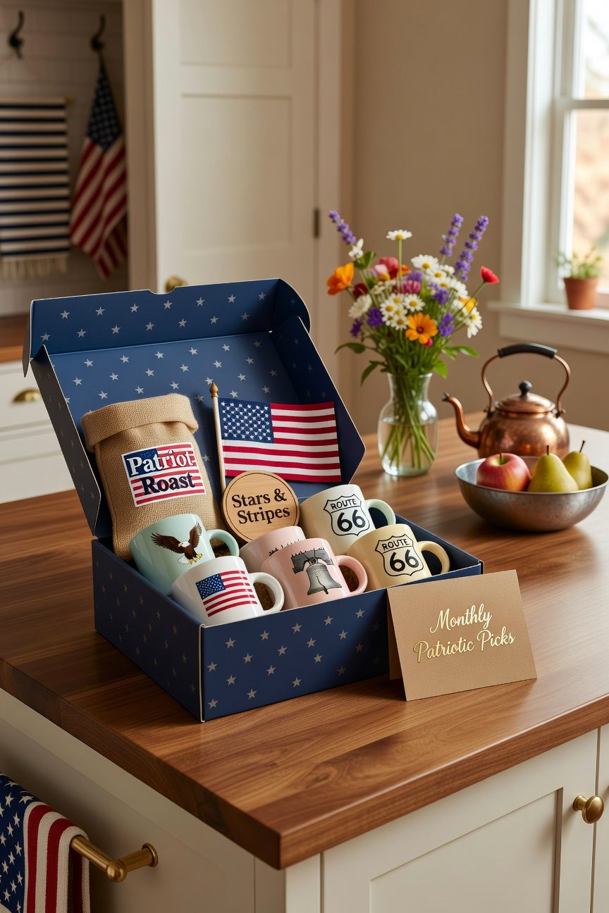 patriotic subscription box treats