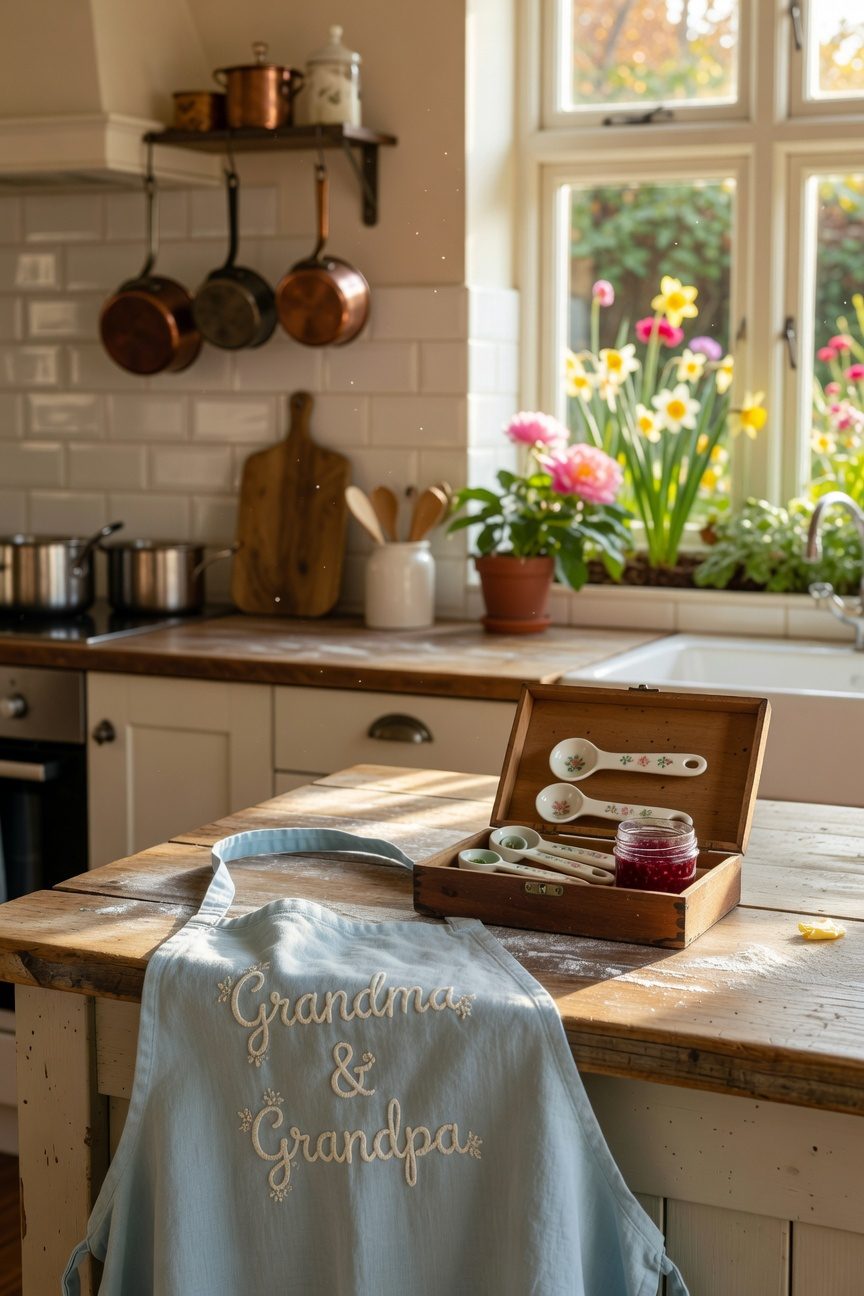 personalized apron enhances connections