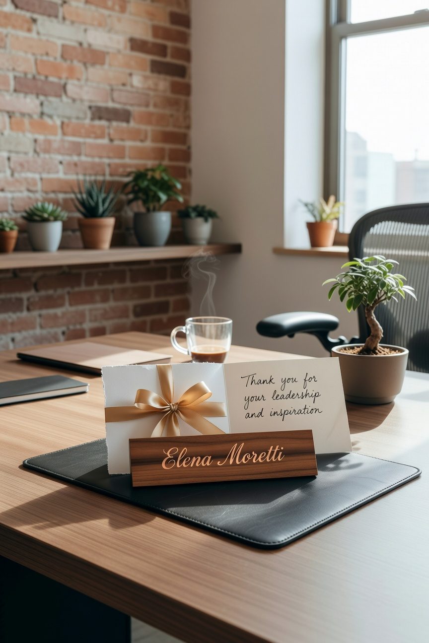 personalized desk name plate