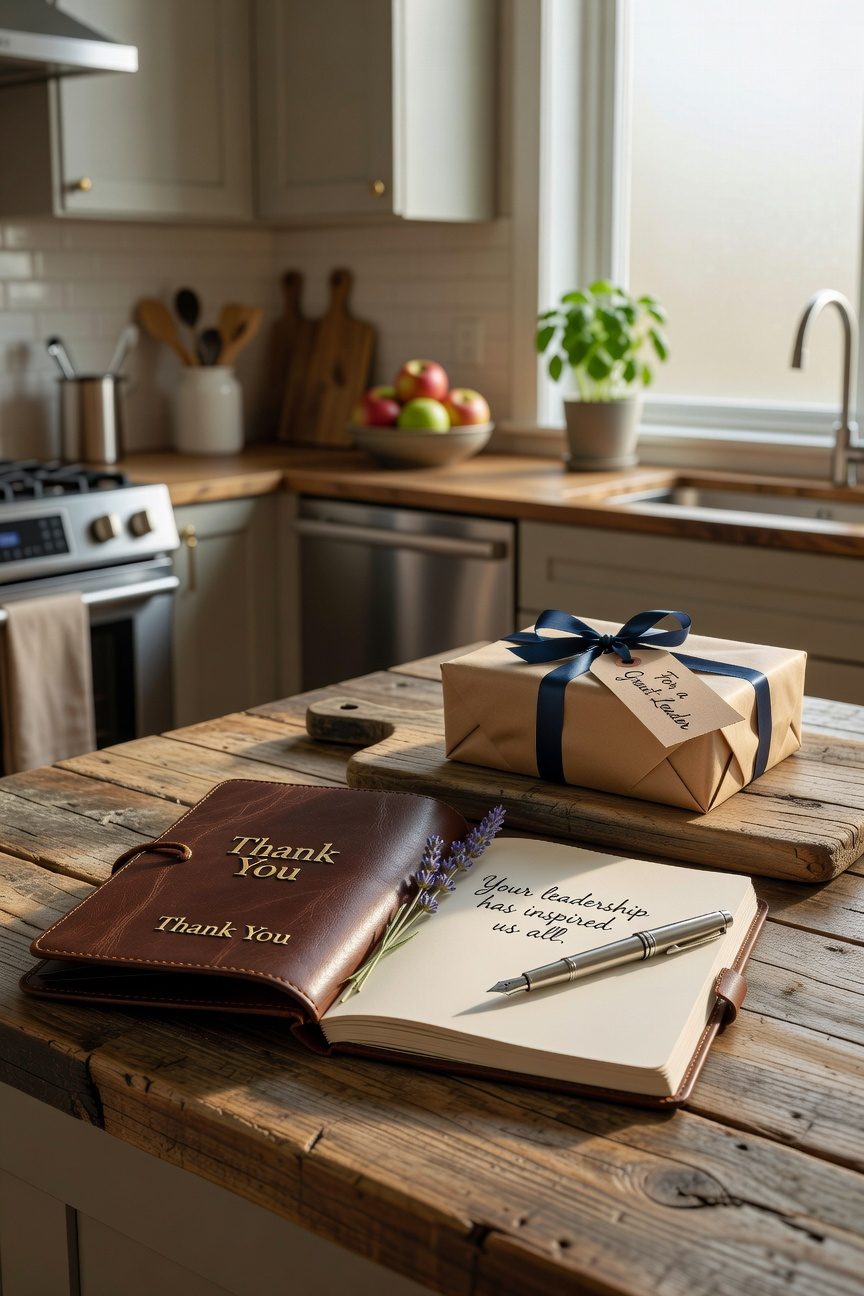 premium customizable leather journals