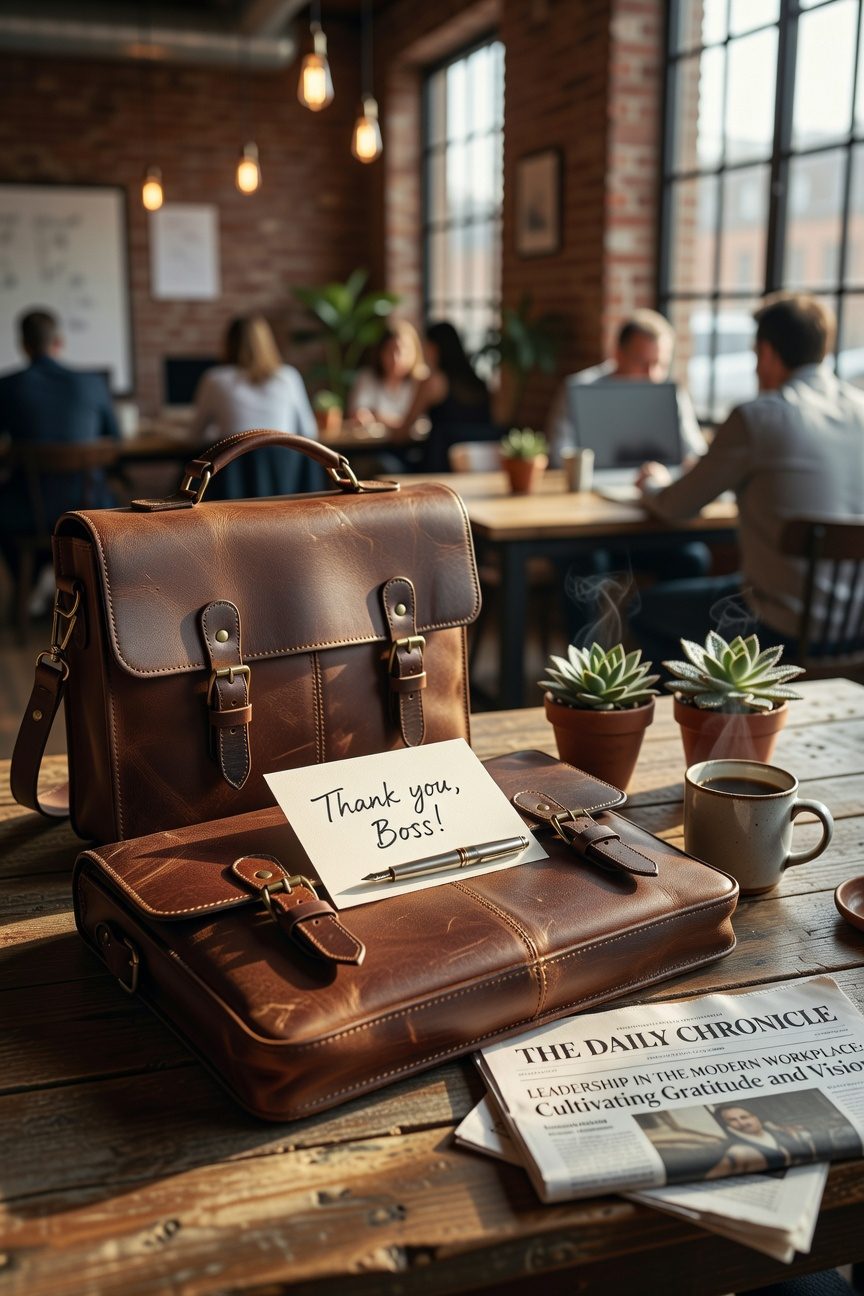 premium leather workplace essentials