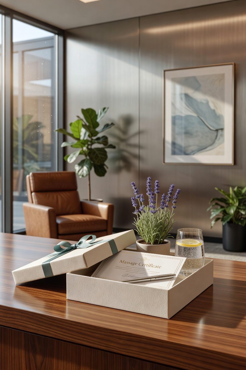 stress relief massage gift