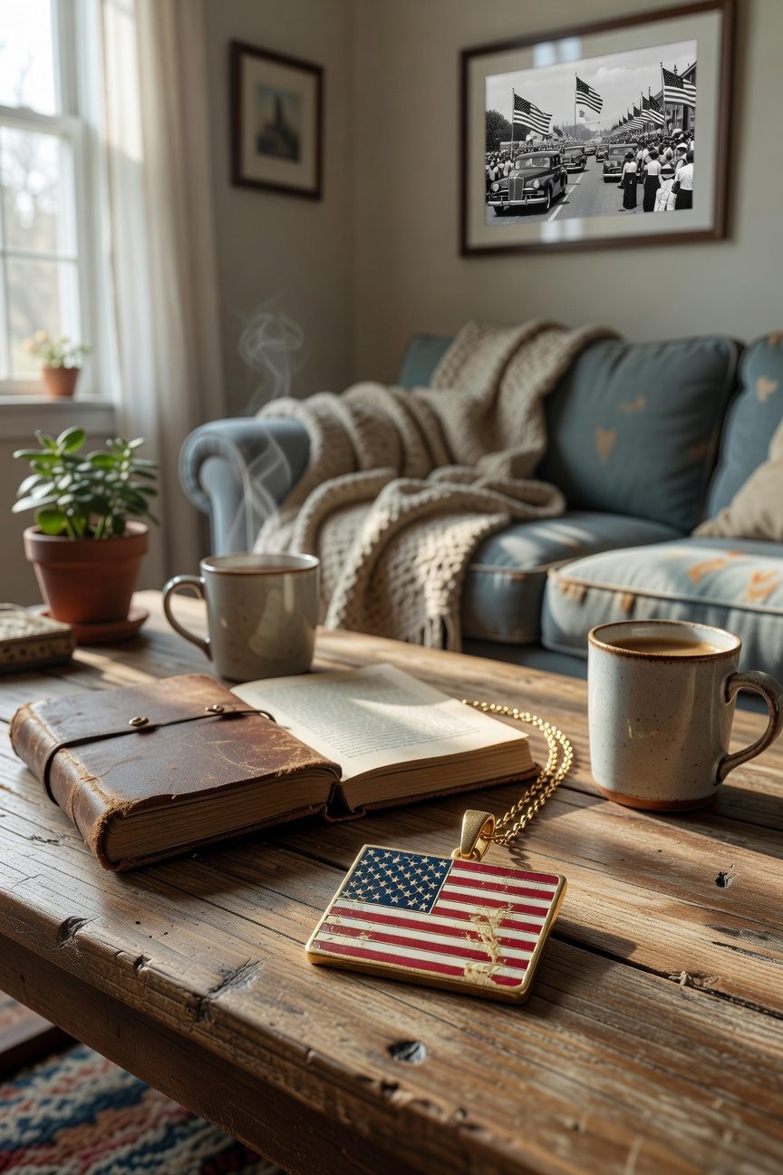 vintage flag jewelry pride