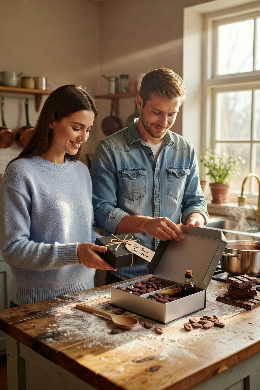 chocolate crafting enhances romantic intimacy