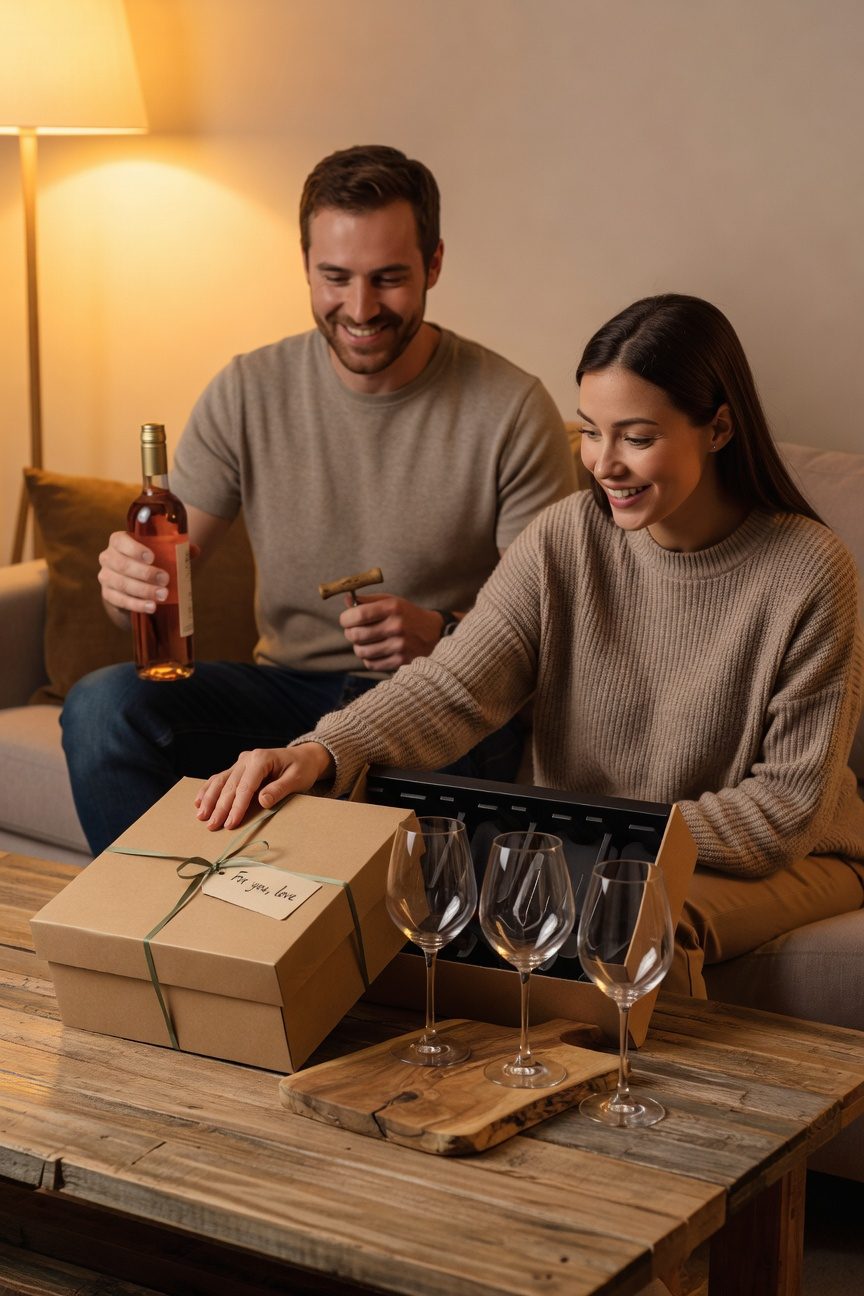 elegant wine tasting experience