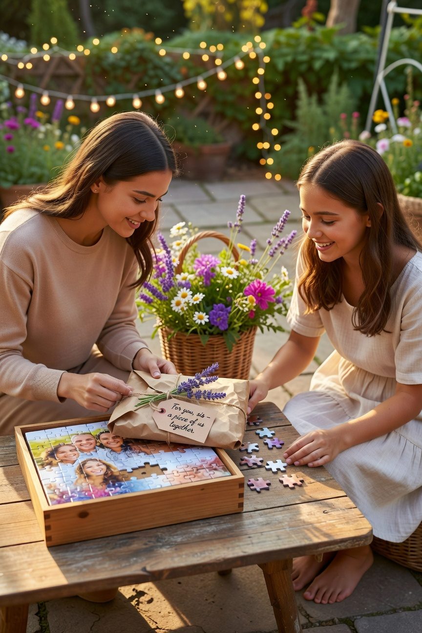 family photo memory puzzle