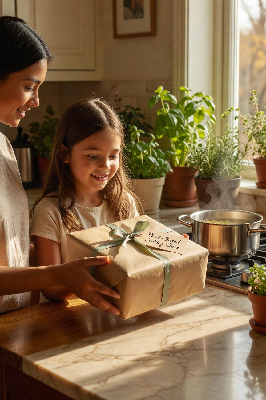 shared vegan cooking experience