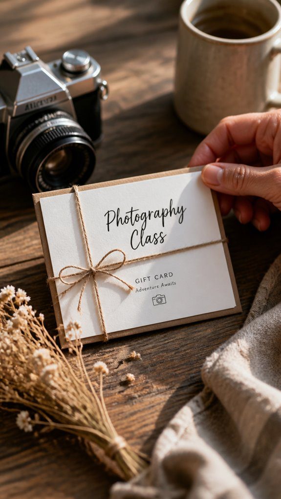 affordable photography workshop gift cards