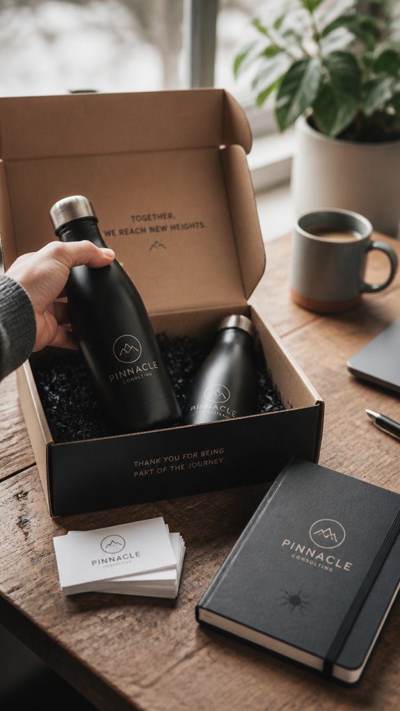 branded items build company loyalty